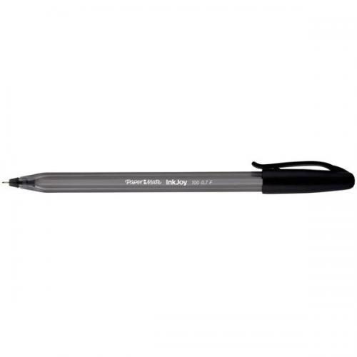 Papermate Inkjoy Pen - 100 (1.00mm): Medium Black (Box of 50)