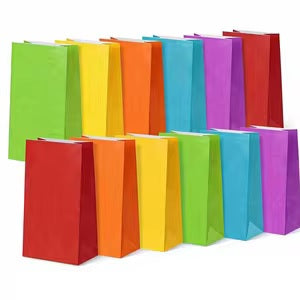 Coloured Box Paper Bags