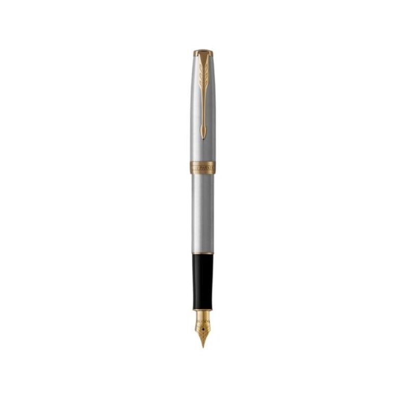 Parker Sonnet Fountain Pen - Red Lacquer, Gold Trim