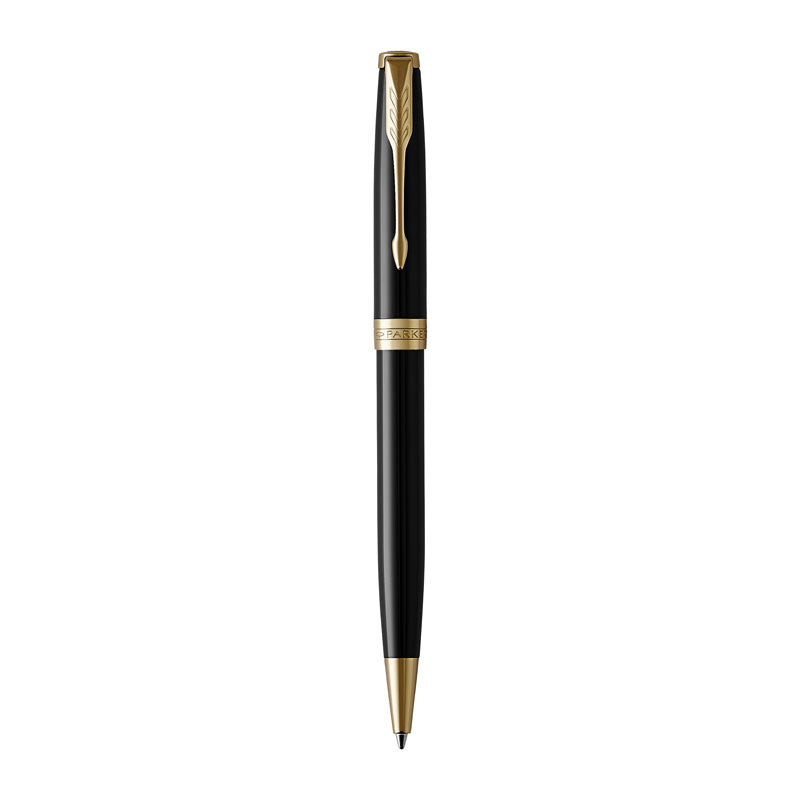 Parker Sonnet Ballpoint Pen - Black Lacquer, Gold Trim