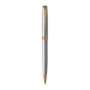 Parker Sonnet Ballpoint Pen - Stainless Steel, Gold Trim