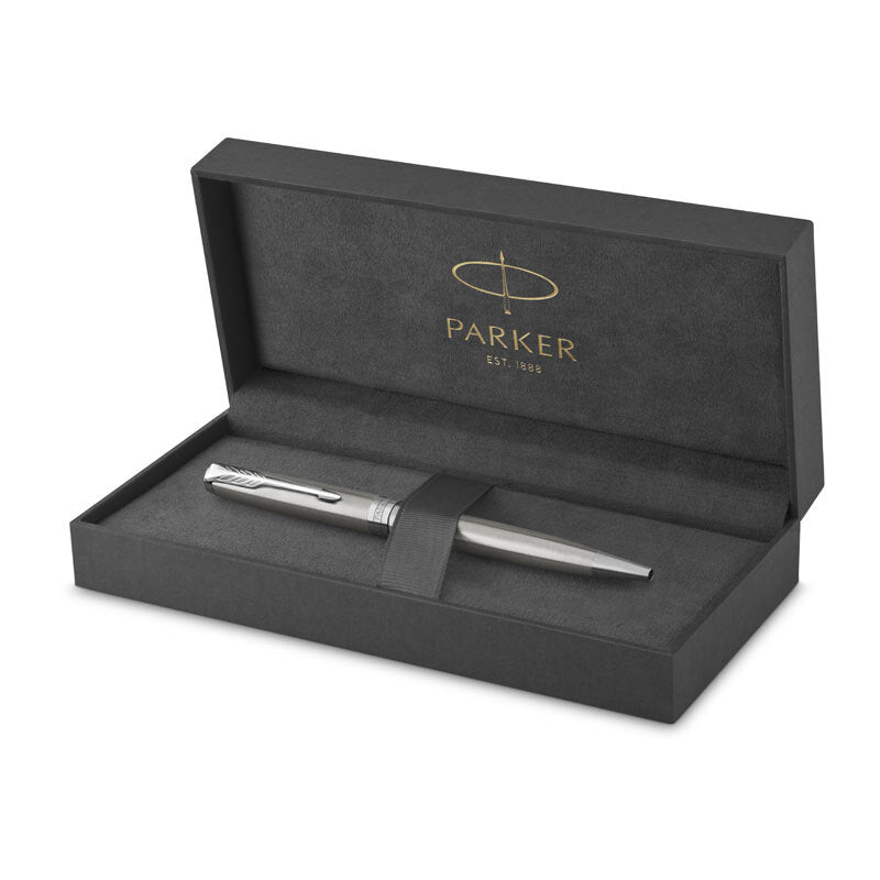 Parker Sonnet Ballpoint Pen - Stainless Steel, Chrome Trim