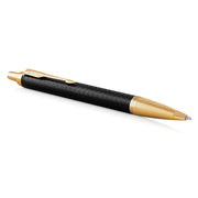 Parker IM Premium Ballpoint Pen - Black and Gold, Medium Tip