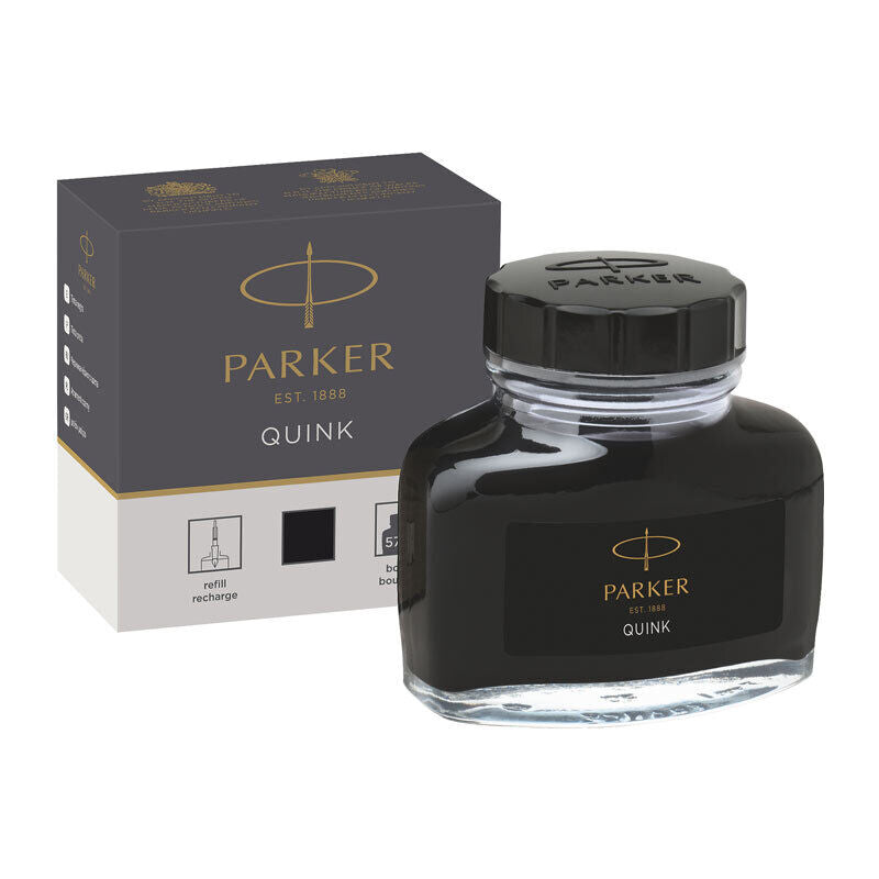Parker Quink Ink Botttle - Black Ink
