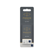 Parker Fountain Pens Refills - Long Cartridges, Blue-Black Ink (5 Refills)