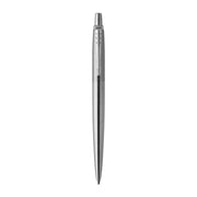 Parker Jotter Ballpoint Pen - Stainless Steel, Chrome Trim with Medium Tip, Blue Ink