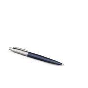 Parker Jotter Ballpoint Pen - Royal Blue, Chrome Trim with Medium Tip, Blue Ink