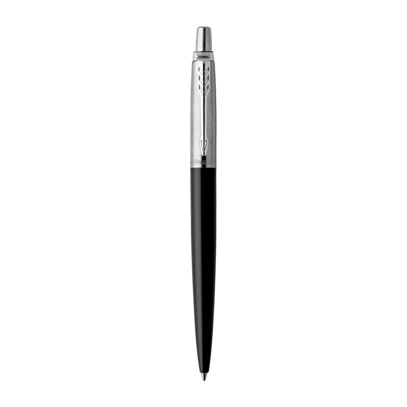 Parker Jotter Ballpoint Pen - Bond Street Black, Chrome Trim