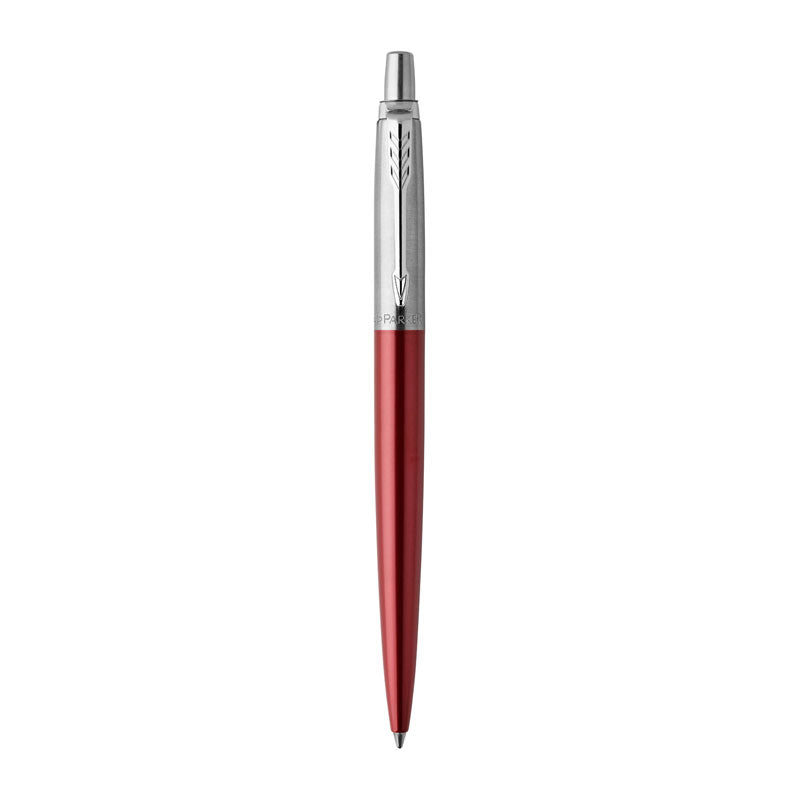 Parker Jotter Ballpoint Pen - Kensington Red, Chrome Trim