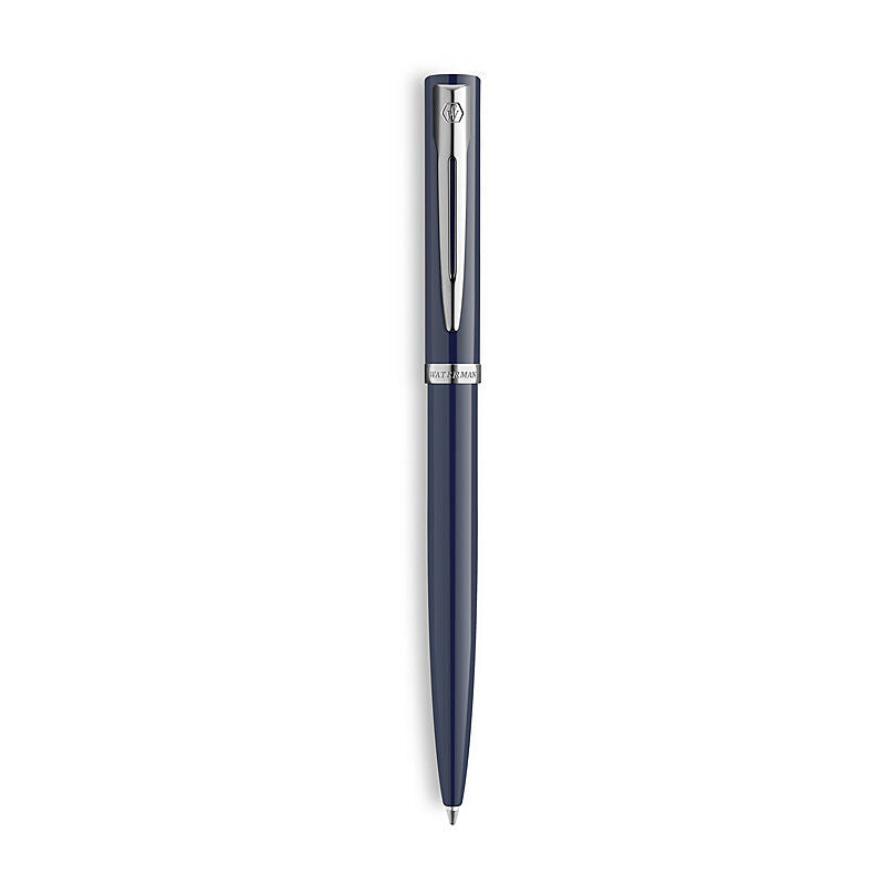 Waterman Impr Ballpoint Blue Lacq Medium