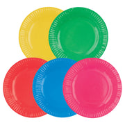 Zart Paper Plate Coloured 18cm