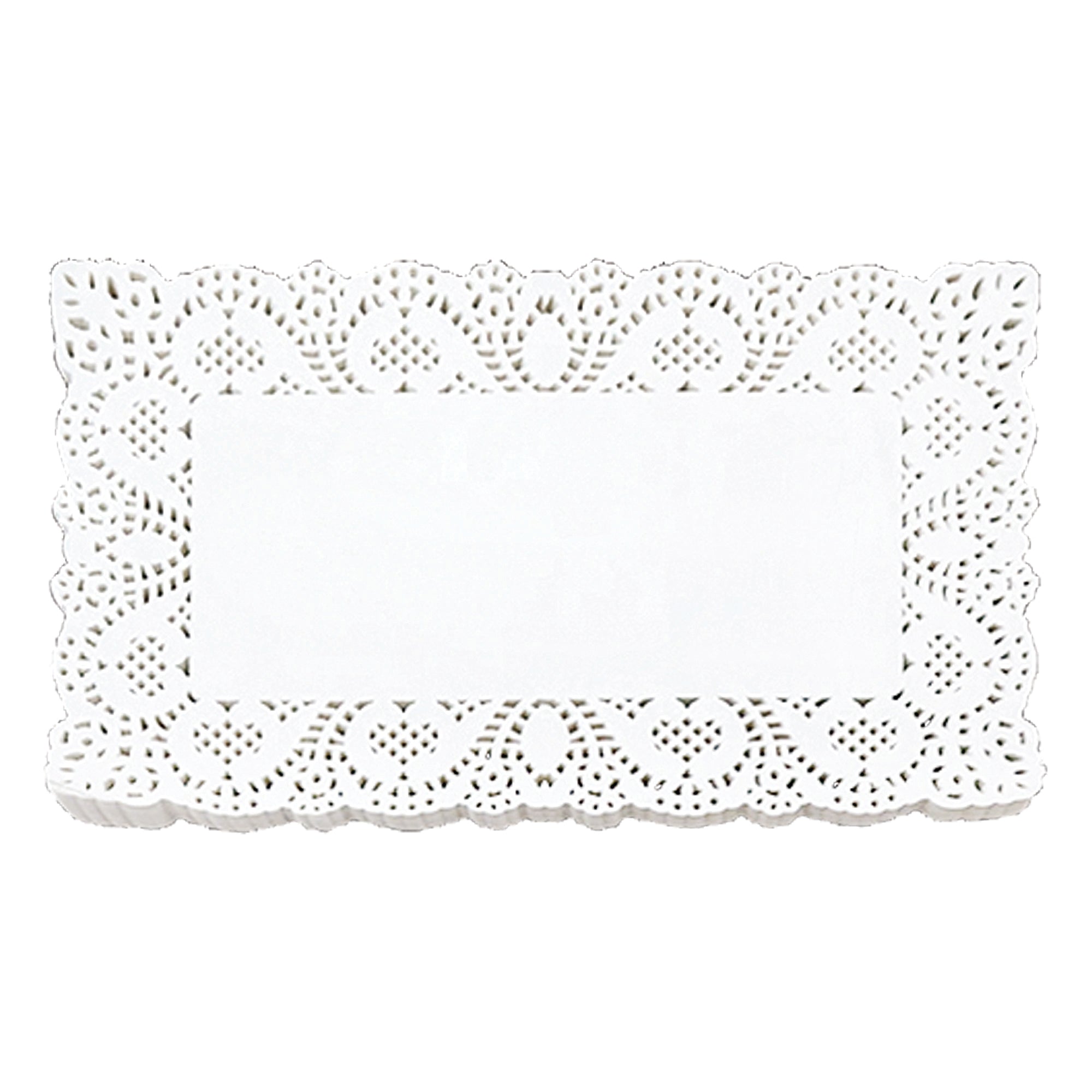 Doyleys Rectangle White 35cm