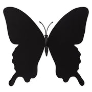 Plastic Butterflies Black & White 12cm - Pack of 20