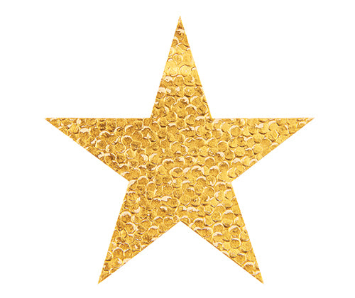 Handmade Paper Stars (Christmas Colours) - Pack of 100