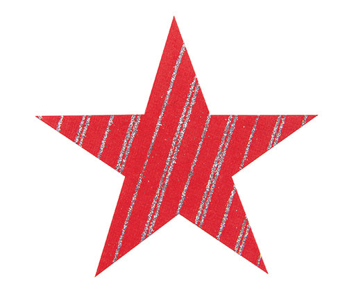 Handmade Paper Stars (Christmas Colours) - Pack of 100