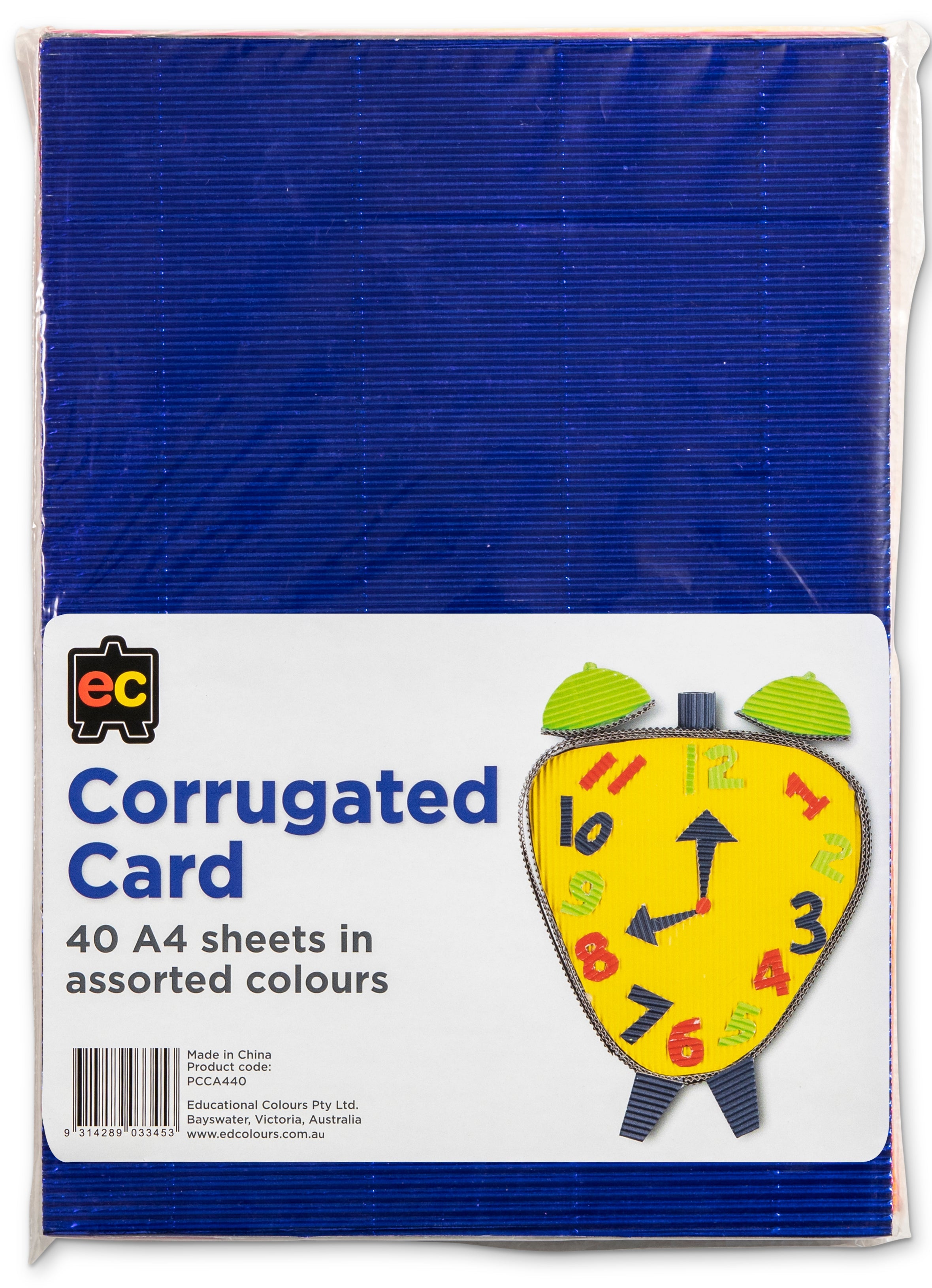 Corrugated Card A4 - Pack of 40