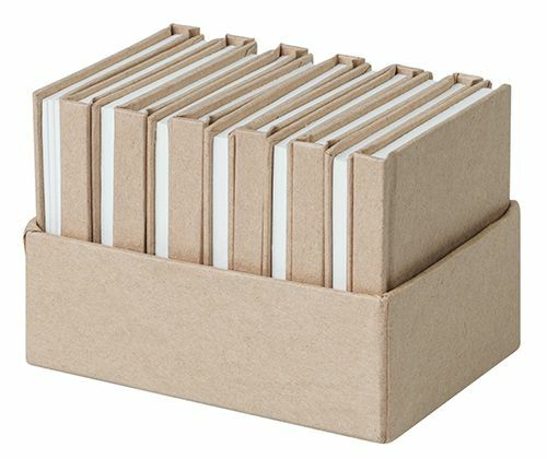 Kraft - Mini Notebooks (Pack of 12)