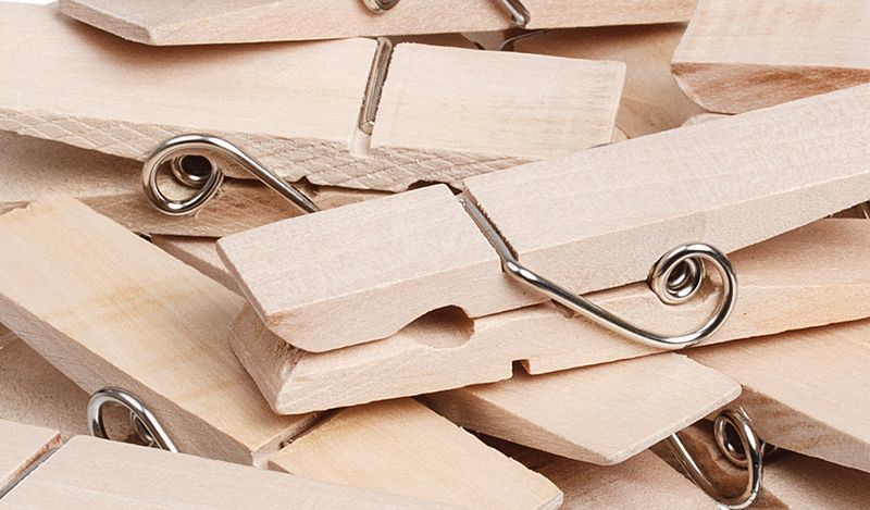Wooden Pegs (7cm) - Pack of 12