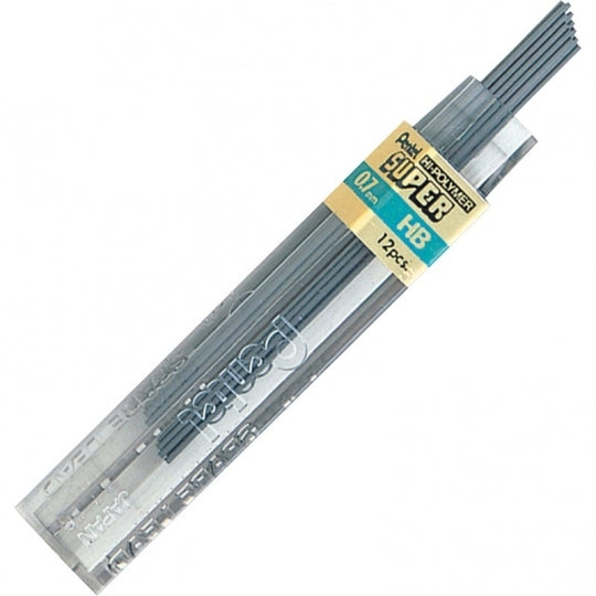 Pentel Leads - 0.7mm: HB (Box of 12)