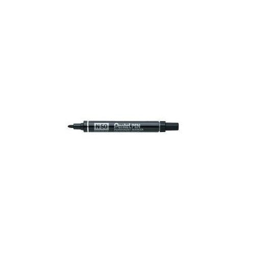 Pentel Marker N50 - Permanent Bullet: Black (Single)