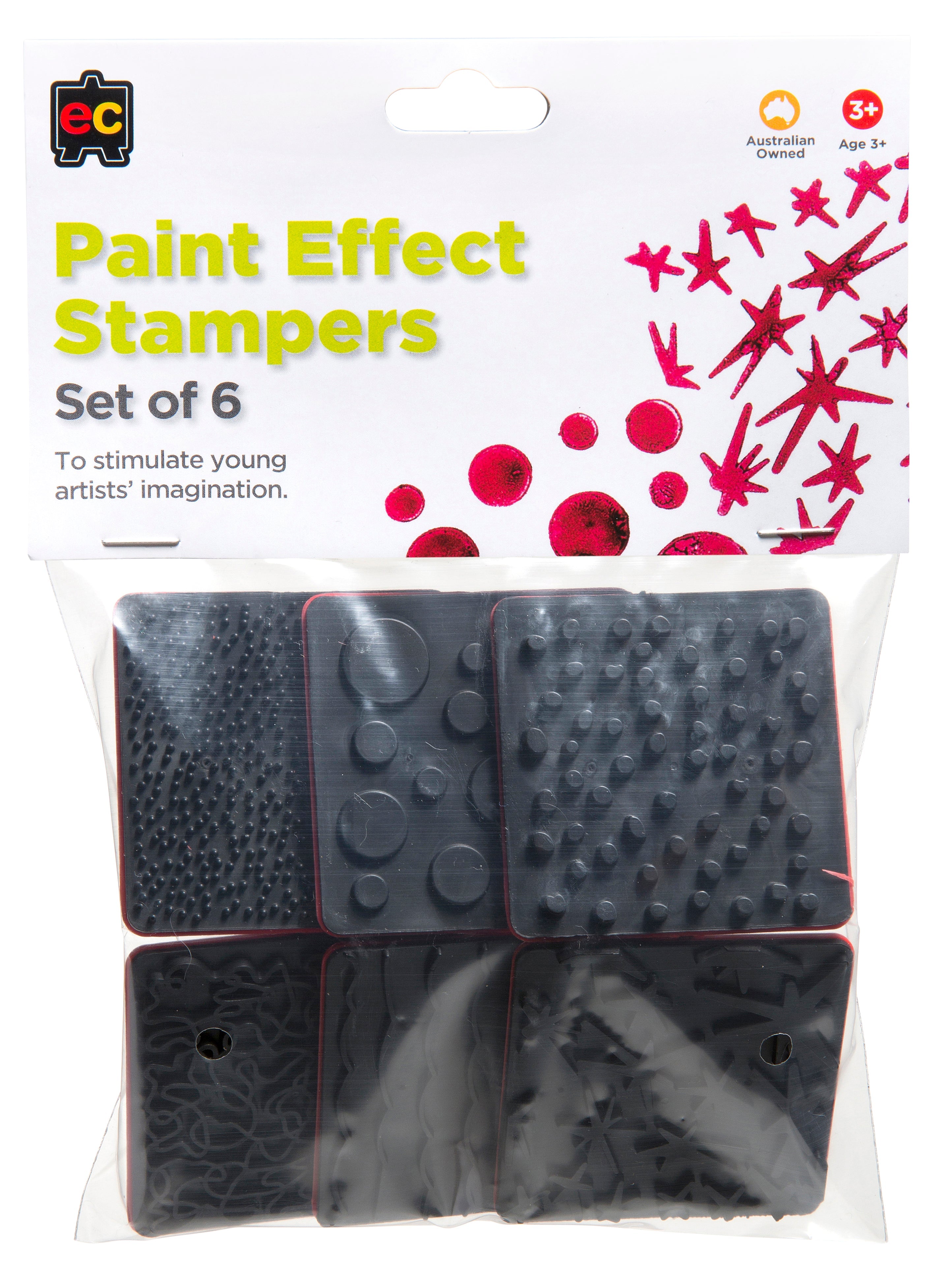 Paint Effect Stampers: Set of 6