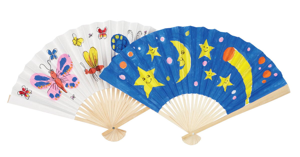 Wooden/Paper Fans - view 2