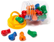 Ergonomic Pencil Grips - Jar of 24