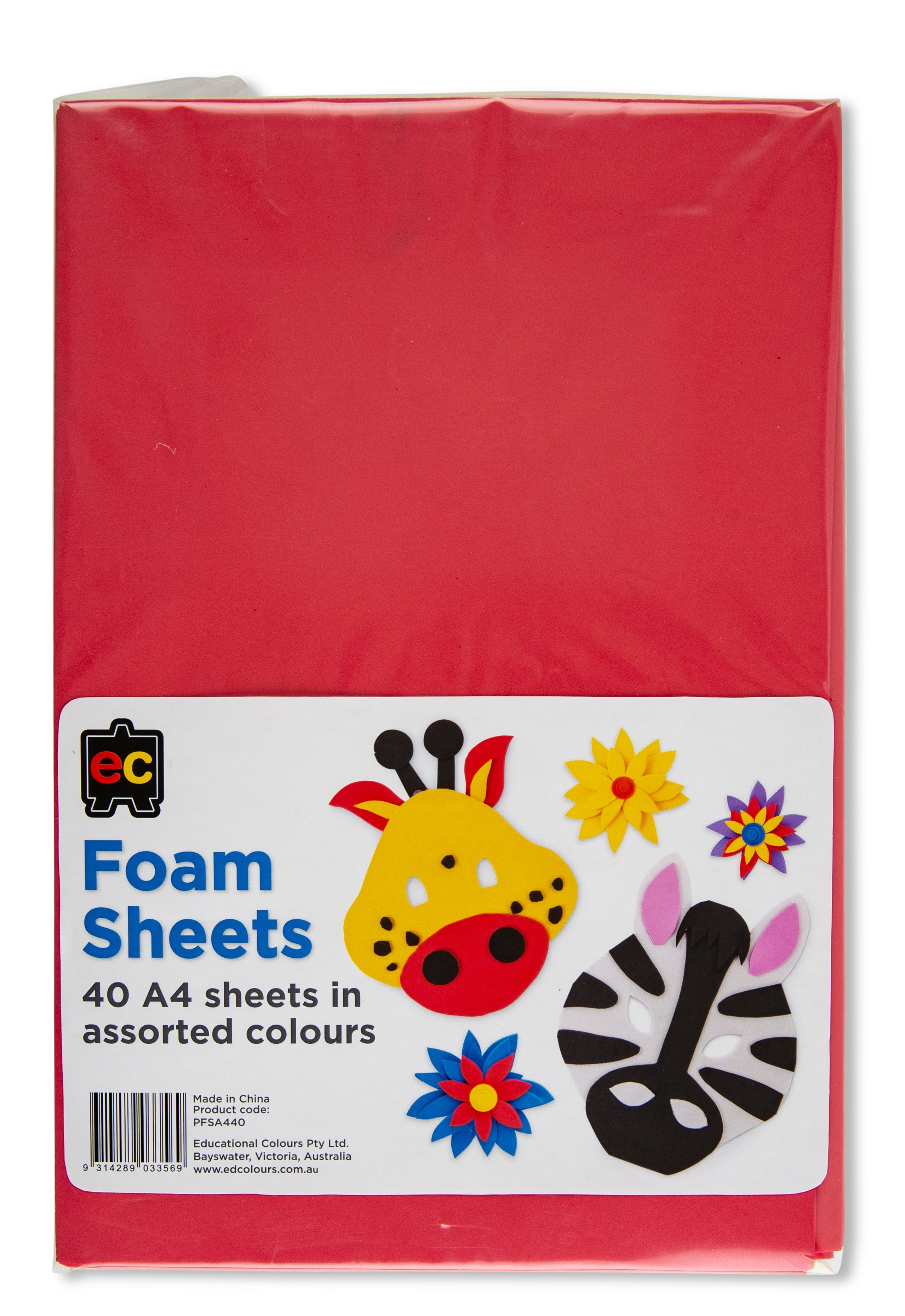 Foam Sheets (A4) - Pack of 40