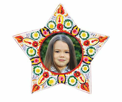 Clay Photo Frames (Pack of 10) - Stars