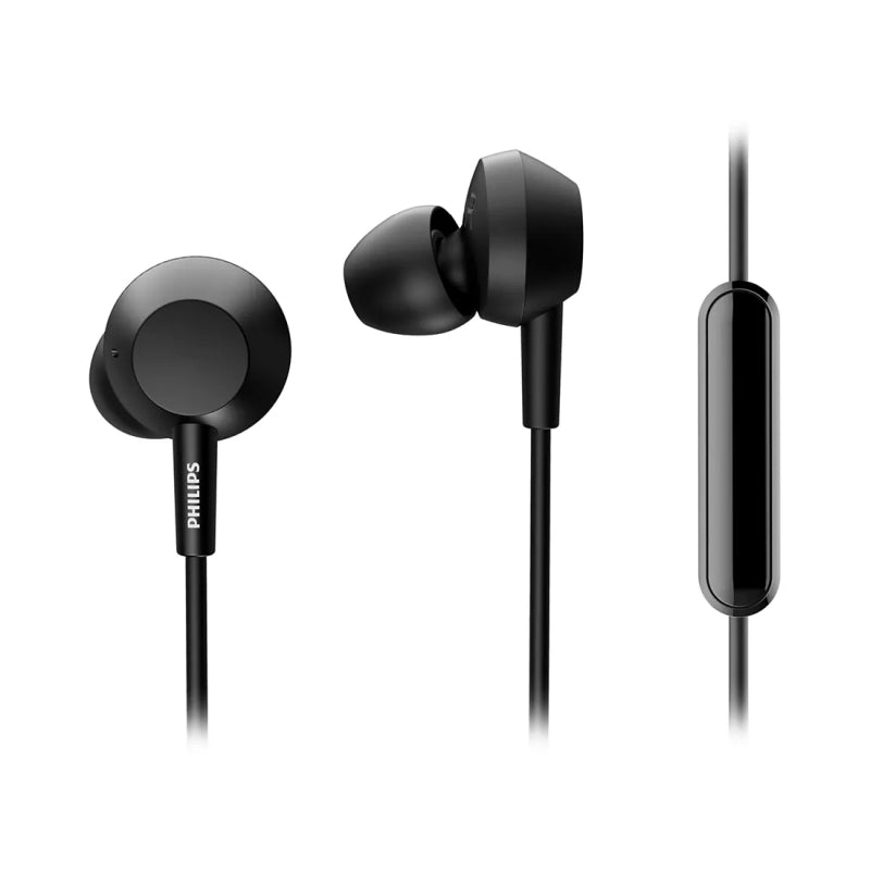 Philips Wired Earbuds with Bass [TAE4105BK/00]