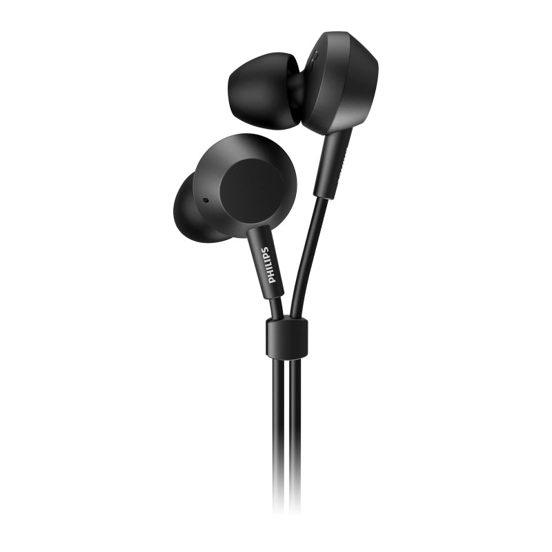 Philips Wired Earbuds with Bass [TAE4105BK/00]