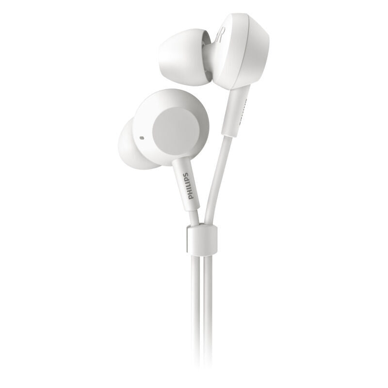 Philips In-Ear Headphones with Microphone White