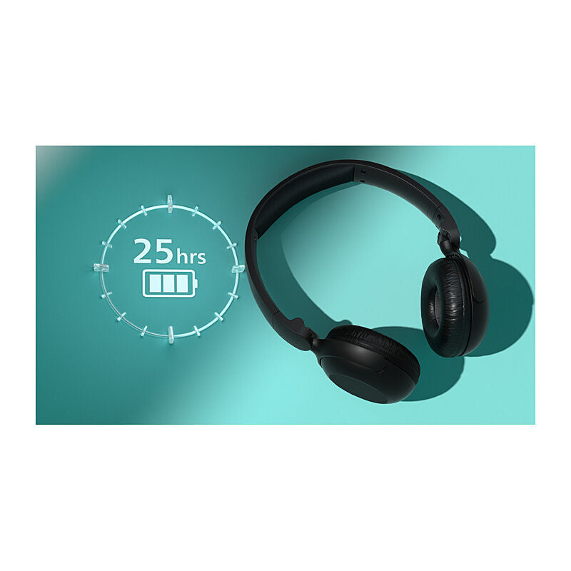 Philips Wireless Headphones BK [TAH2209BK/97]