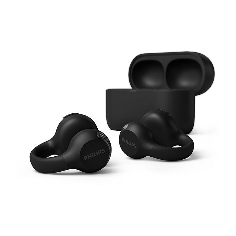Philips Wireless Open Earbuds BK [TAQ2000BK/97]