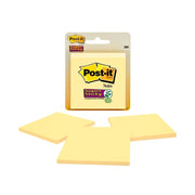 Post-It Super Sticky Notes Canary Yellow 76 x 76mm 3-Pack