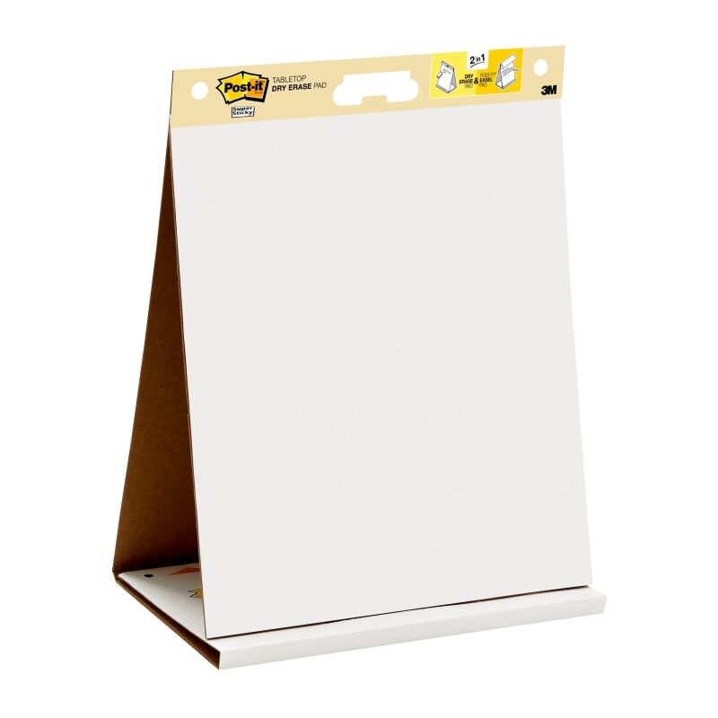Post-it 563DE Super Sticky Tabletop Easel Pad 508 x 584mm - 20 Sheets
