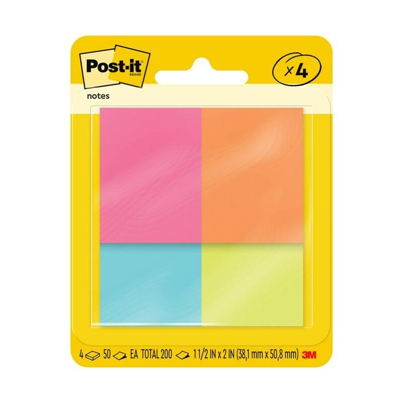 Post-It Page Markers Cape Town 36 x 48mm 4-Pack (Box of 12)