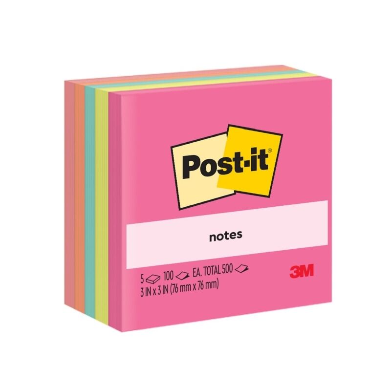 Post-It Notes Poptimistic 76 x 76mm 5-Pack
