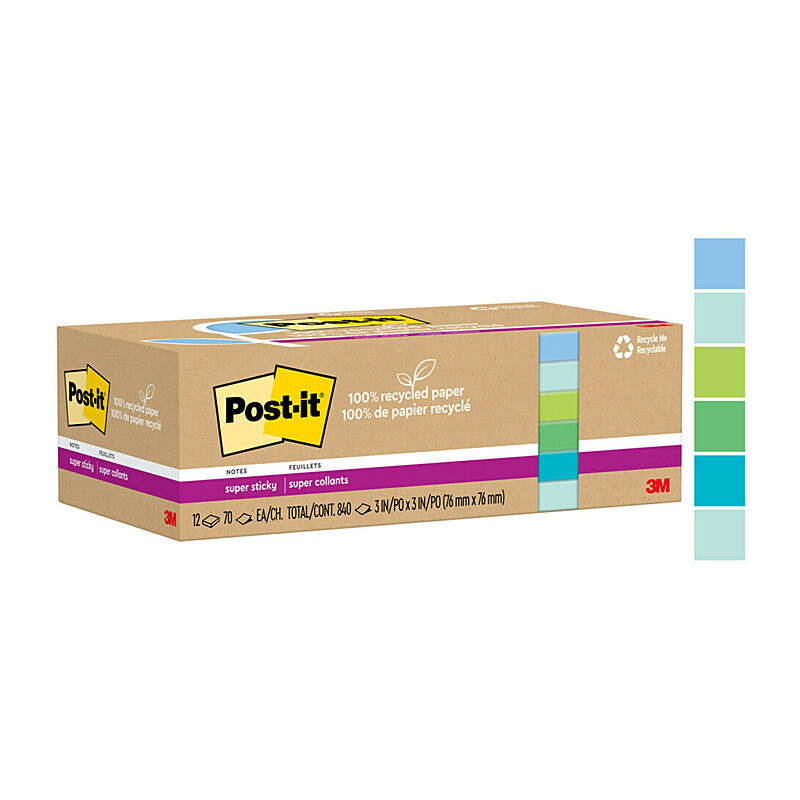 Post-It SS 654R-12SST 76x76 - Pack of 12