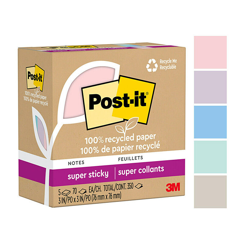 Post-It SS654R-5SSNRP 76x76 - Pack of 5 (Box of 6)