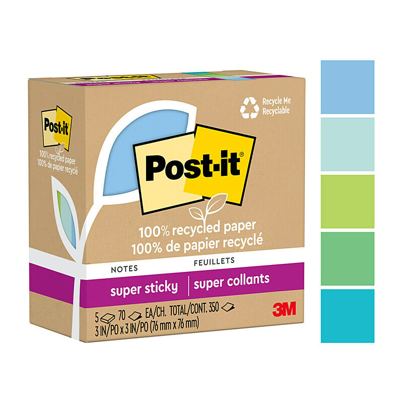 Post-It SS 654R-5SST 76x76 - Pack of 5 (Box of 6)