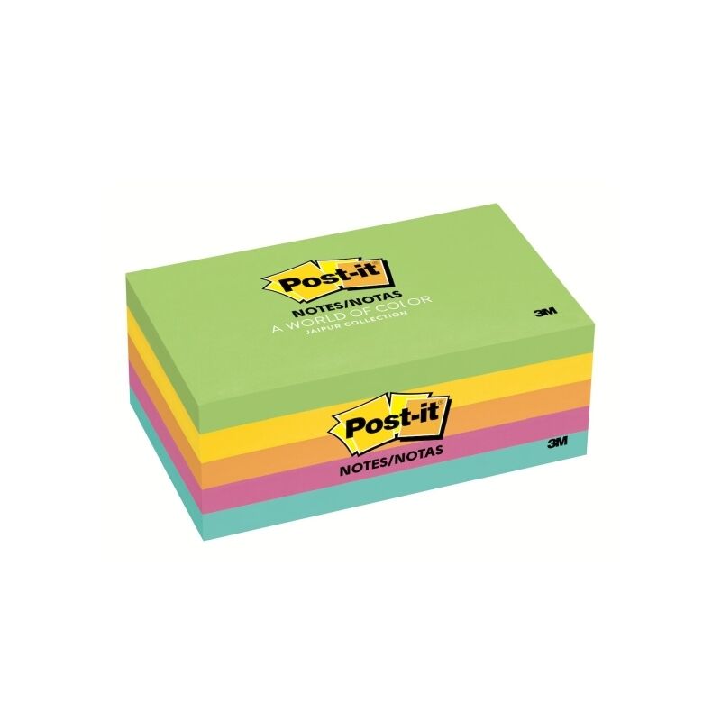 Post-It Notes Jaipur 76 x 127mm 5-Pack