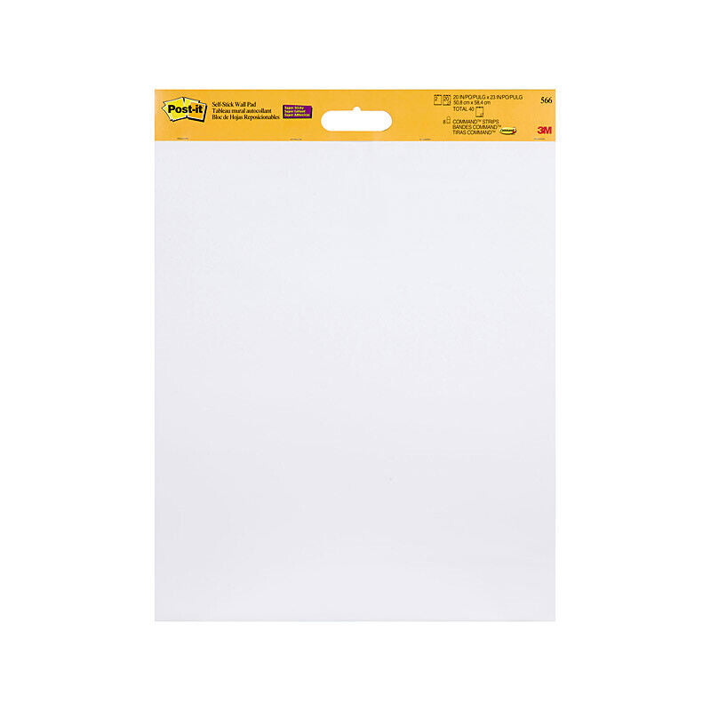 Post-It Self-Stick Wall Pad 508 x 584mm (Box of 2)