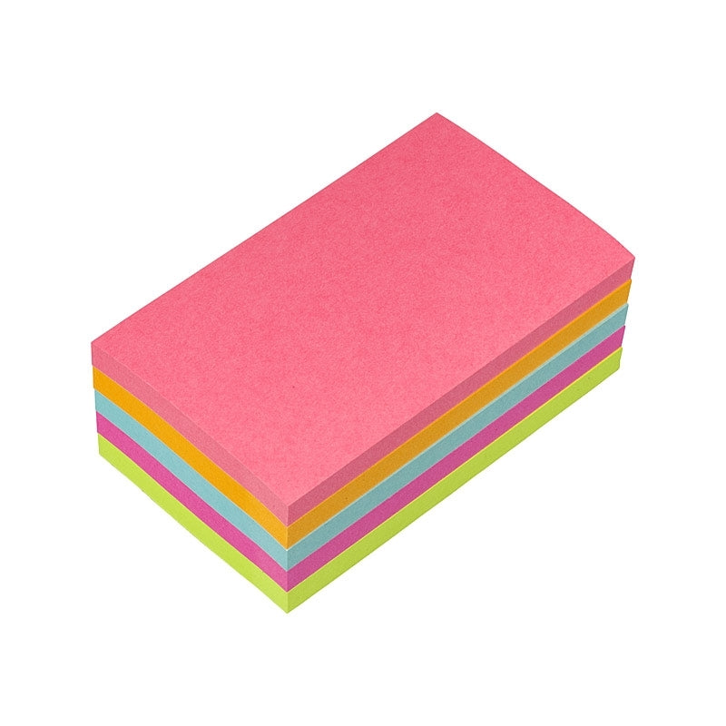 Post-It Notes Assorted Colours 76 x 127mm 5-Pack