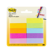 Post-It Page Markers Assorted Colours 13 x 45mm 10-Pack (Box of 6)