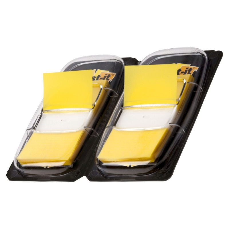 Post-It Flags Yellow 25 x 43mm 2-Pack (Box of 6)