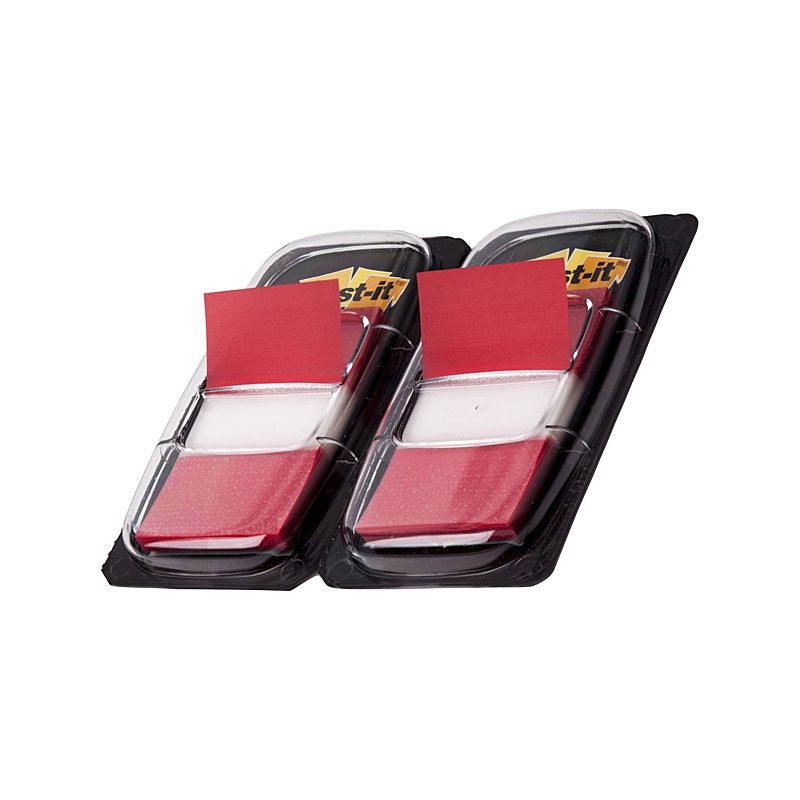 Post-It Flags Red 25 x 43mm 2-Pack (Box of 6)