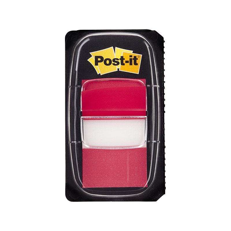 Post-It Flags Red 25 x 43mm 2-Pack (Box of 6)