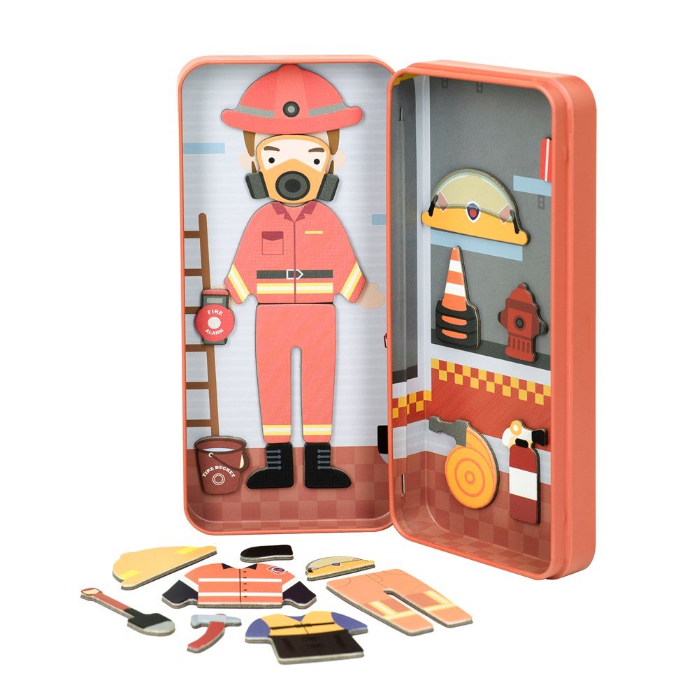 mierEdu Magnetic Puzzle Box - Fire Fighter - view 3