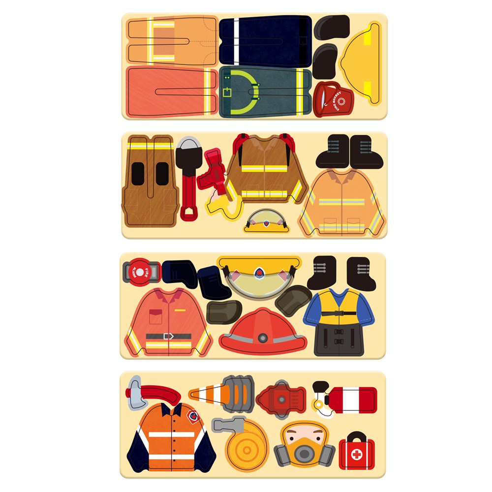 mierEdu Magnetic Puzzle Box - Fire Fighter - view 2